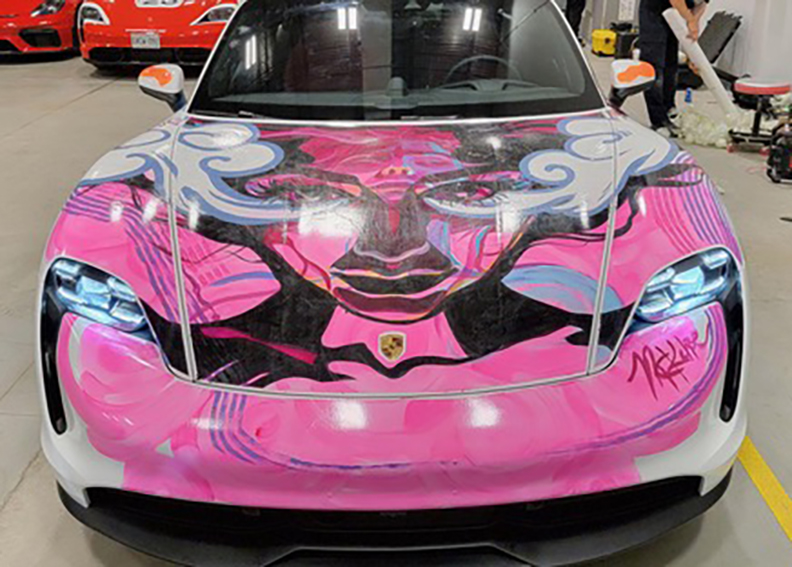 porsche wrap