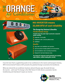 Orange Air Conditioner