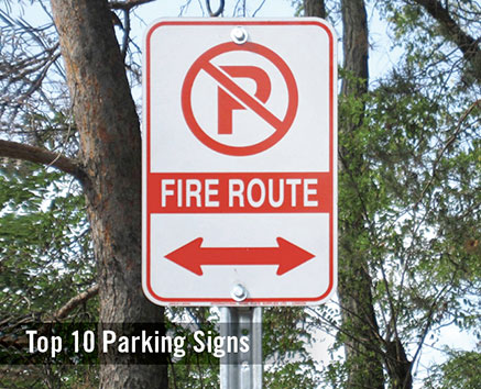 Top 10 Parking Signs