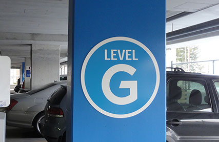 Parking Garages Signs