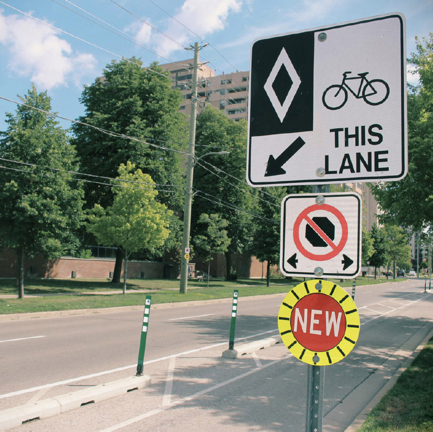 Bicycle Lane Signs