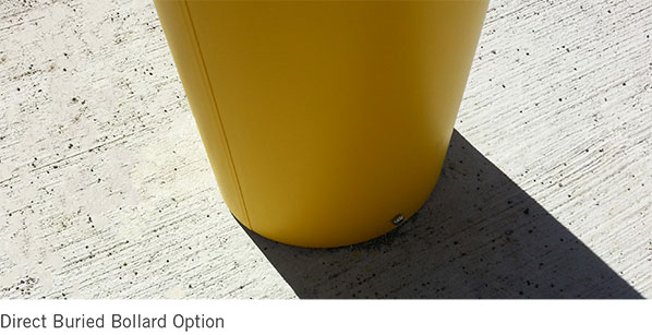 Direct Buried Bollard Option