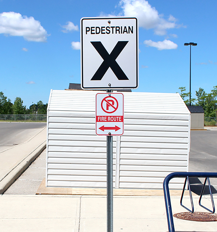 Pedestrian Sign