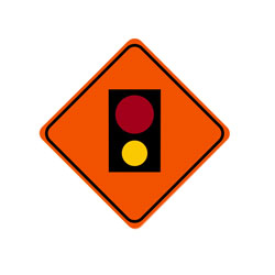 REMOTE CONTROL DEVICE AHEAD Traffic Sign