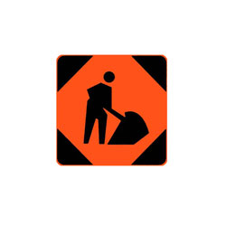 ROAD WORK (short duration) Traffic Sign