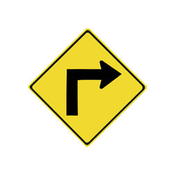 TURN Traffic Sign (Right)