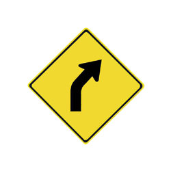 CURVE Traffic Sign (Right)