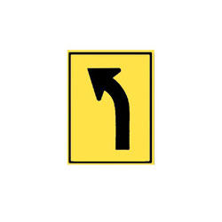 LEFT LANE EXITS Traffic Sign (Freeway)