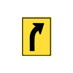 RIGHT LANE EXITS Traffic Sign (Freeway)