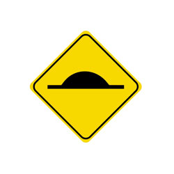 SPEED HUMP Traffic Sign