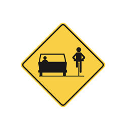 SHARE THE ROAD Traffic Sign