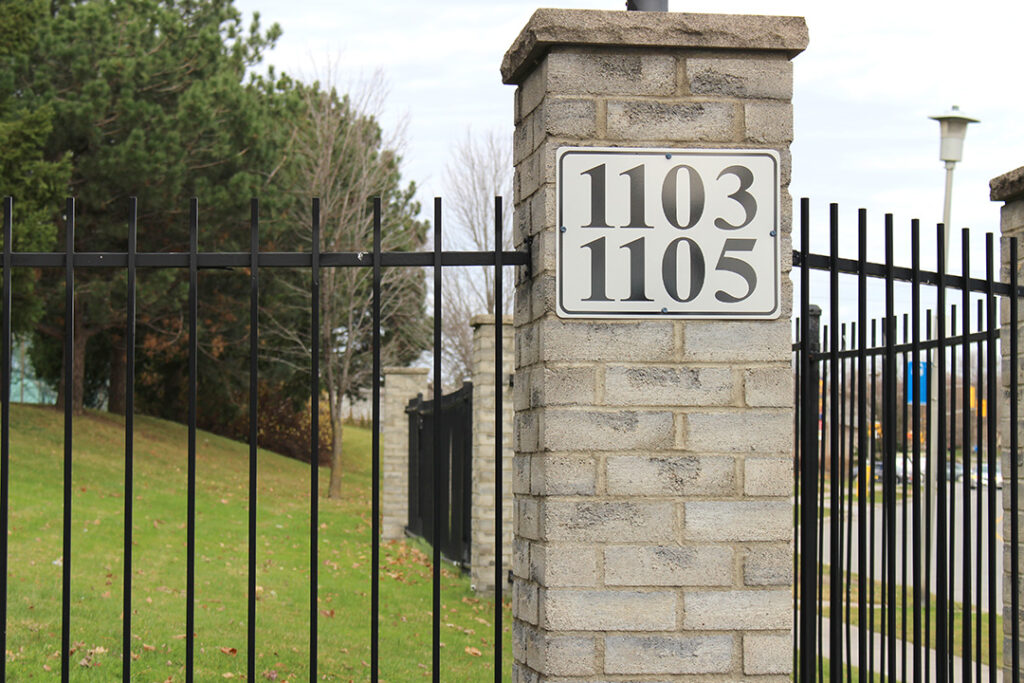 parking condo numbers