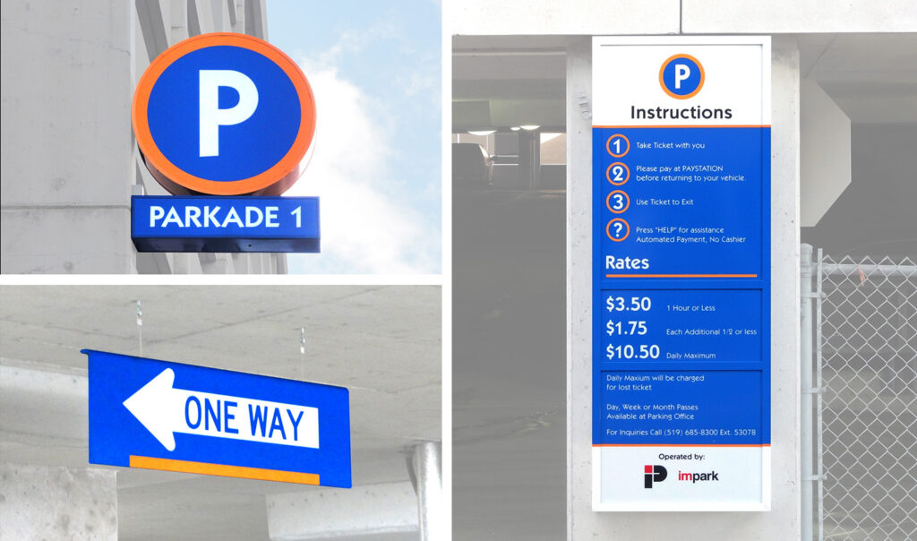 parking signs
