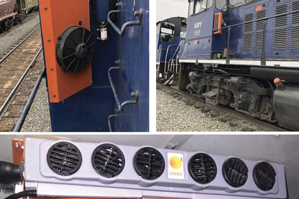 air conditioner locomotives
