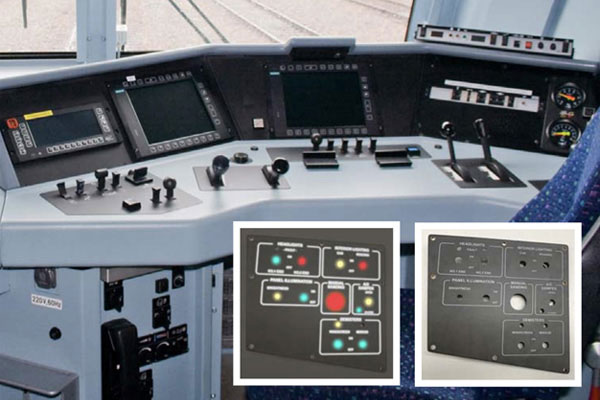 control panel LED Locomotive