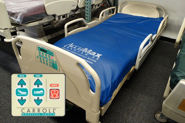 control panel polycarbonate hospital bed