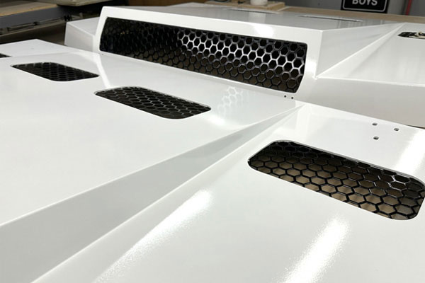 fiberglass vehicle hoods