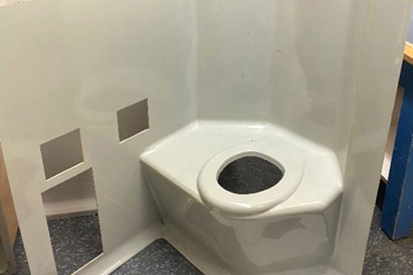 fiberglass washroom modules