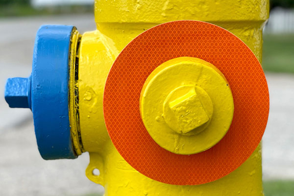 Fire Hydrant Markers - Orange