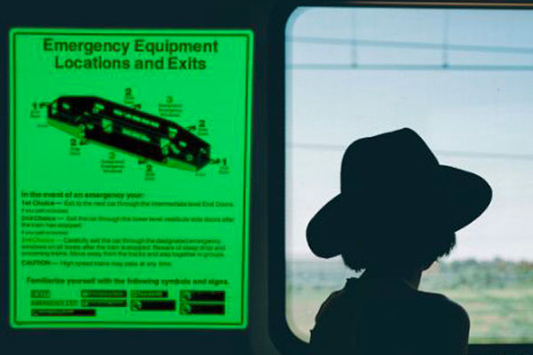 photoluminescent signs evacuation