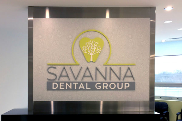 ground sign indoor 3D letters