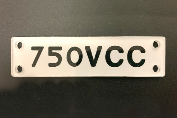 tags printed on reverse
