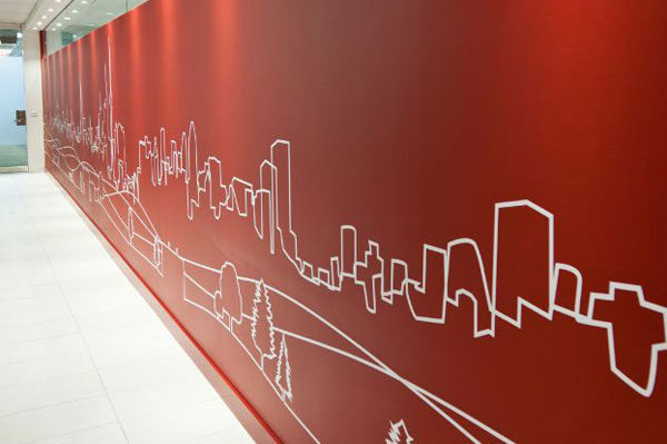 3M Scotchcal wall graphics