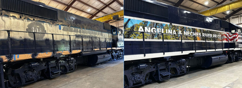 Rail Vinyl Graphics