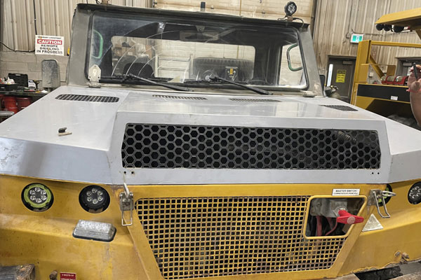 Fiberglass Vehicle Hoods Manufactured fabricated fiberglass parts