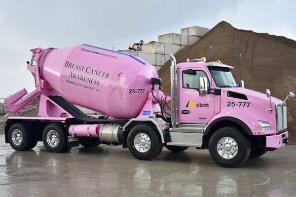 Commercial truck wraps cement truck wraps