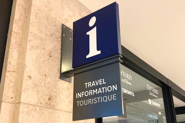information sign tourist signs railway station signs union station